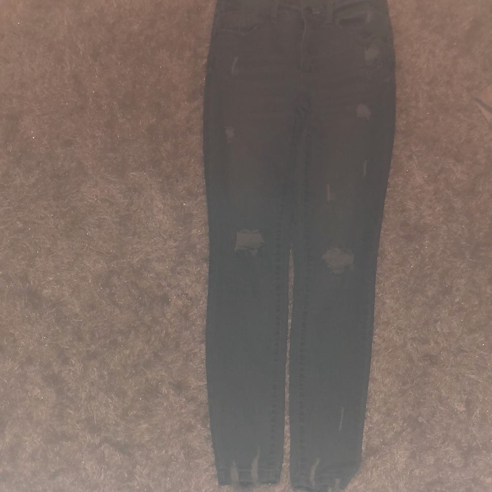 light blue skinny jeans